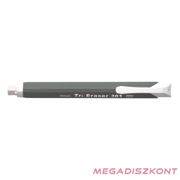 Radír stift PENAC TRI nyomógombos cserélhető betétes mechanikus radír