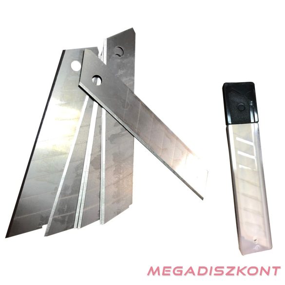 Univerzális vágókés betét nagy 18mm 10 darabos