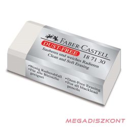   Radír FABER-CASTELL papírtokos forgács mentes 42x21x11mm fehér