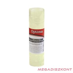   Ragasztószalag OPTIMA víztiszta 15mmx10m átlátszó 10 darabos