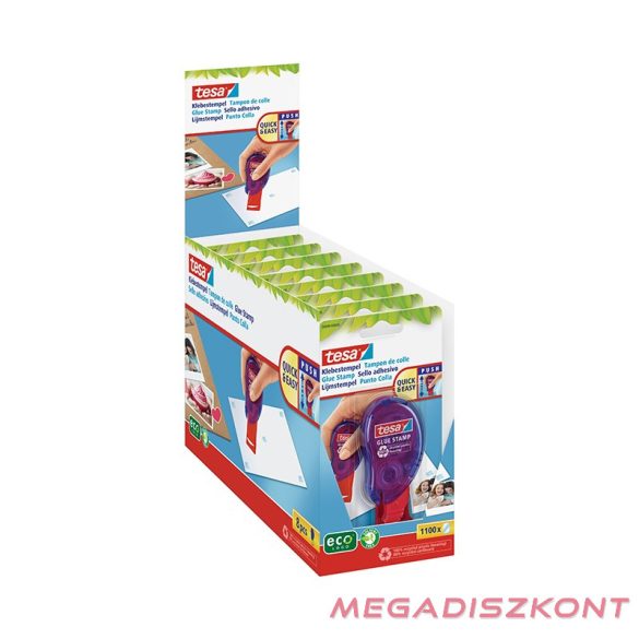 Ragasztó bélyegző TESA 59099 8,4x8,4mmx10m