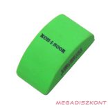 Radír KOH-I-NOOR íves kicsi vegyes színek 47x28x15mm