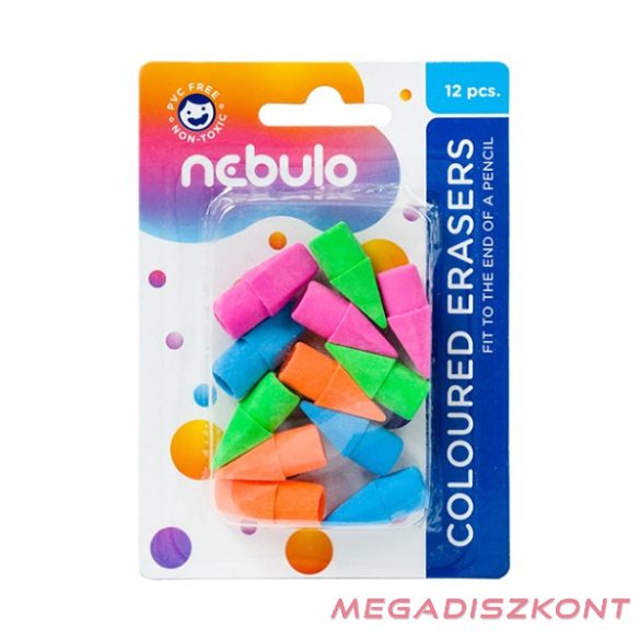 Kupakradír NEBULO vegyes színű 12 darabos