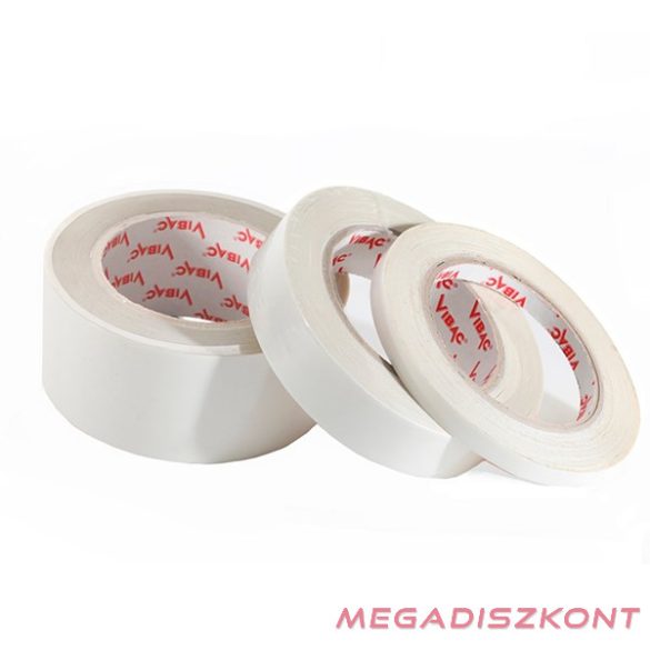 Ragasztószalag kétoldalas 9mmx33y átlátszó
