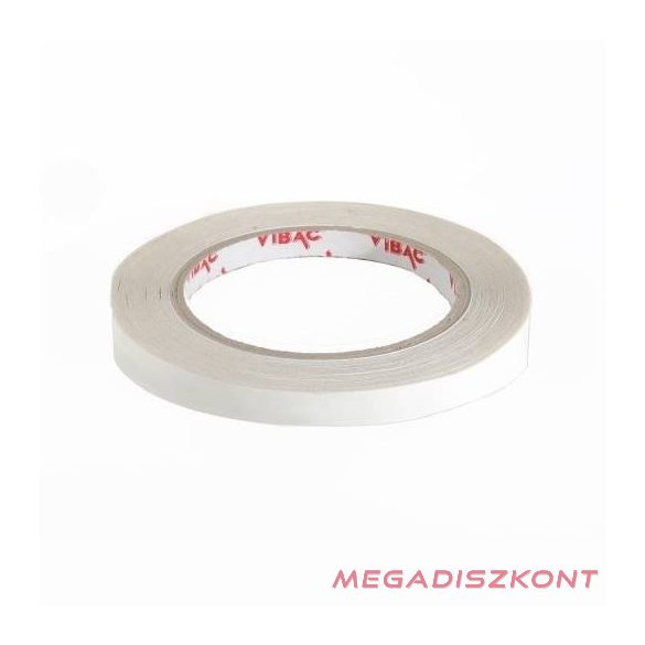 Ragasztószalag kétoldalas 9mmx33y átlátszó