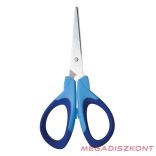 Olló iskolai NEBULO hegyes ergonómikus 14cm vegyes színek