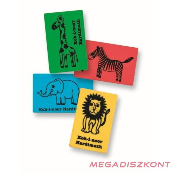 Radír KOH-I-NOOR safari 35.5x23x8mm