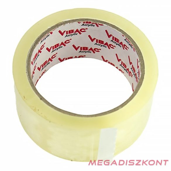 Ragasztószalag VIBAC Akril  V-28 48mmx66y csendes átlátszó