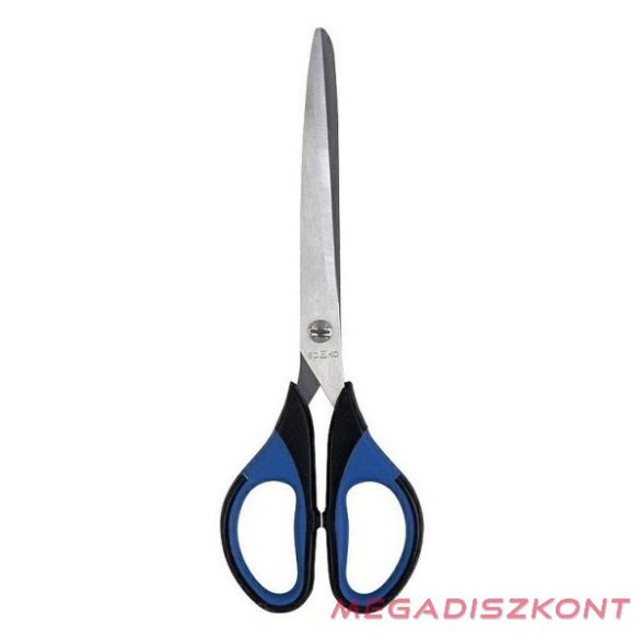 Olló irodai SPOKO S0536 18cm szimmetrikus fekete-kék