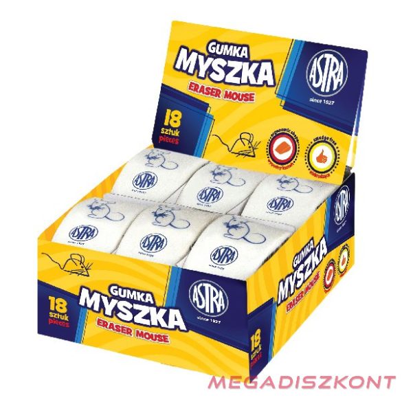 Radír ASTRA egérke