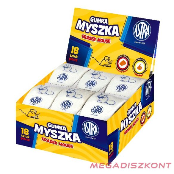 Radír ASTRA egérke