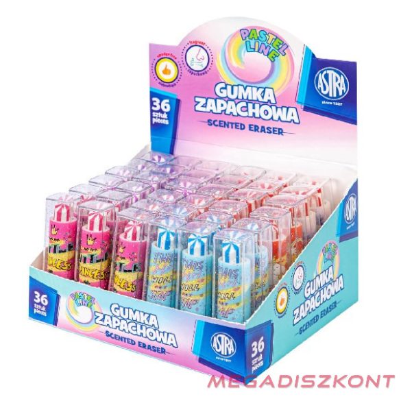 Radír ASTRA rúzs forma illatosított