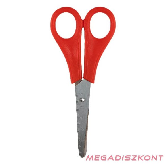 Olló iskolai ASTRA kerekített vonalzós 13cm