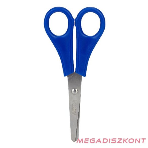 Olló iskolai ASTRA kerekített bal kezes 13cm