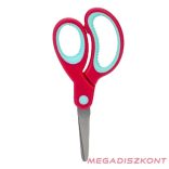 Olló iskolai ASTRA kerekített bordázott 13cm