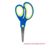 Olló iskolai ASTRA kerekített bordázott 13cm