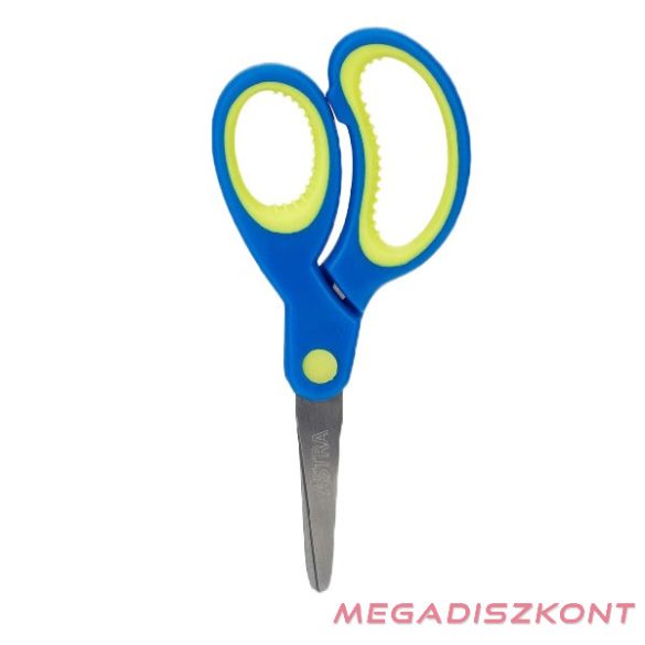 Olló iskolai ASTRA kerekített bordázott 13cm