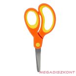 Olló iskolai ASTRA kerekített bordázott 13cm