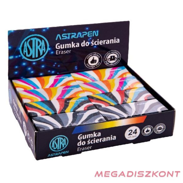 Radír ASTRA PEN szivárvány