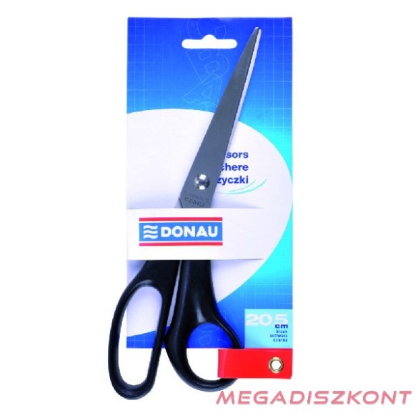 Olló irodai DONAU 20,5cm fekete