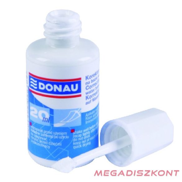 Hibajavító folyadék DONAU szivacsos vízbázisú 20 ml