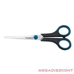 Olló irodai DAHLE 54407 gumifogós 18cm fekete