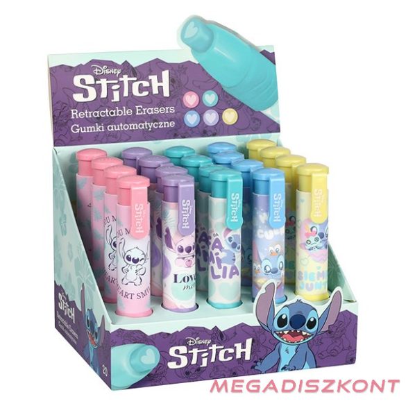 Radír COOLPACK Lilo és Stitch visszahúzható vegyes mintás