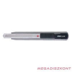 Univerzális vágókés DELI Small fém test 9 mm ezüst