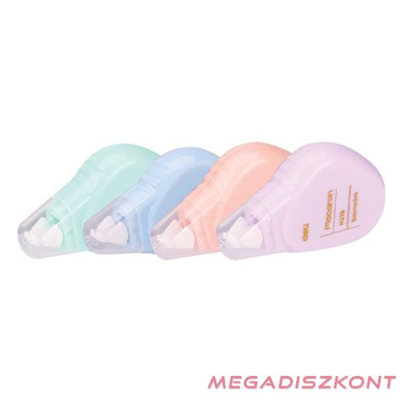 Hibajavító roller DELI Macaron 5 mm x 5 m pasztell