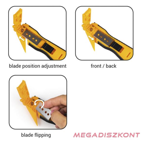 Univerzális fóliavágó kés GRAND GR-B03 kétrészes