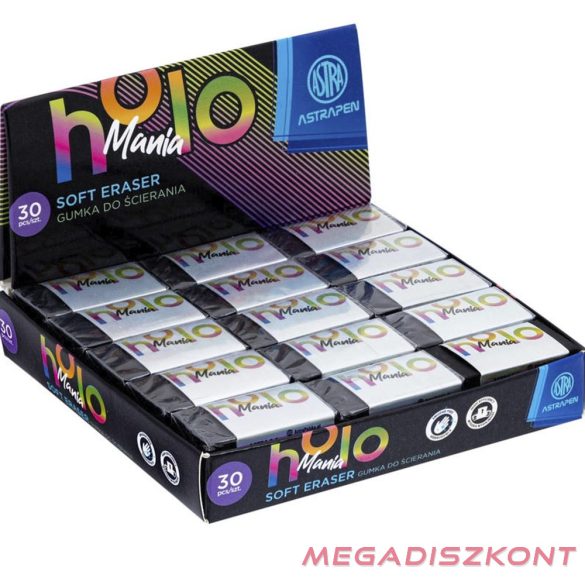 Radír ASTRA Holomania black and white