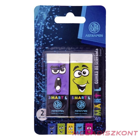 Radír ASTRA PEN Smart L, 2 darab/bliszter
