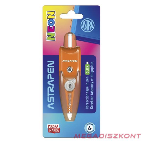 Hibajavító roller ASTRA PEN toll formájú 6 m