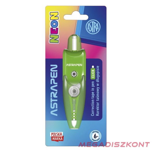 Hibajavító roller ASTRA PEN toll formájú 6 m