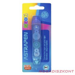 Hibajavító roller és ragasztó roller ASTRA PEN 2in1 neon
