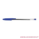 Golyóstoll eldobható kupakos 0,7mm kék