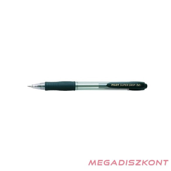 Golyóstoll PILOT Super Grip Ball Point Pen Fine nyomógombos fekete
