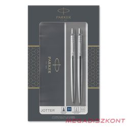   Golyóstoll készlet PARKER Jotter golyóstoll + nyomósiron ezüst ezüst klipsz