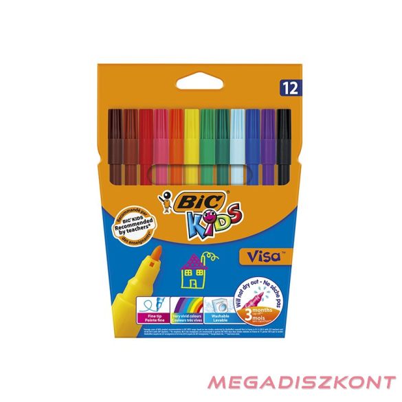 Filctoll BIC Kids Visa 880 12 darabos