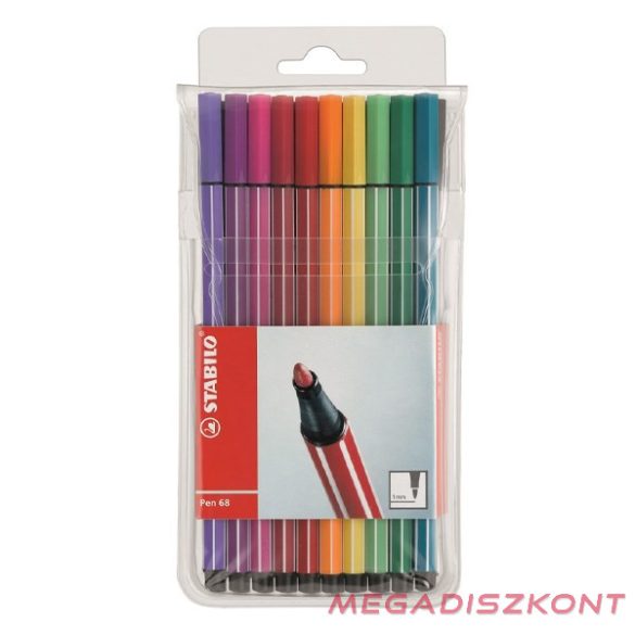 Filctoll STABILO Pen 68 20 darabos
