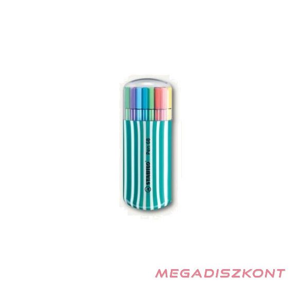 Filctoll STABILO Pen 68 20 darabos Zebrui Türkíz