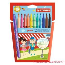 Filctoll STABILO Power 12 darabos