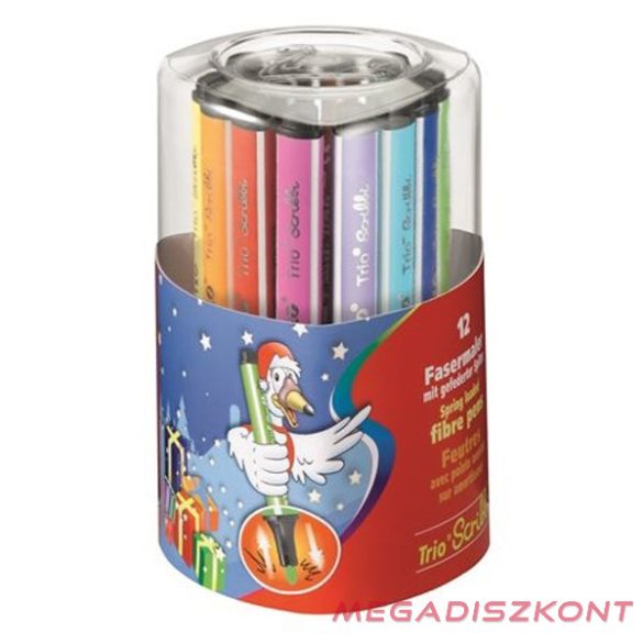 Filctoll STABILO Trio Scribbi 12 darabos