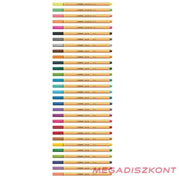 Tűfilc STABILO Point 88 30 darabos