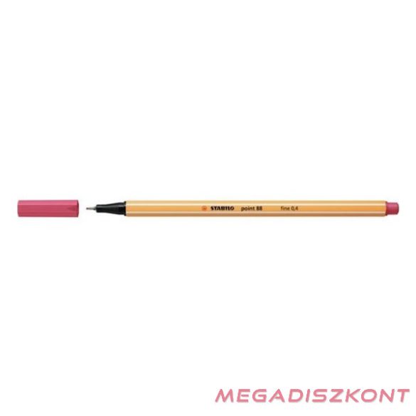 Tűfilc STABILO Point 88 epervörös