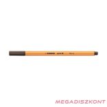 Tűfilc STABILO Point 88 sötét barna