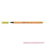 Tűfilc STABILO Point 88 mustár