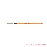 Tűfilc STABILO Point 88 világosszürke