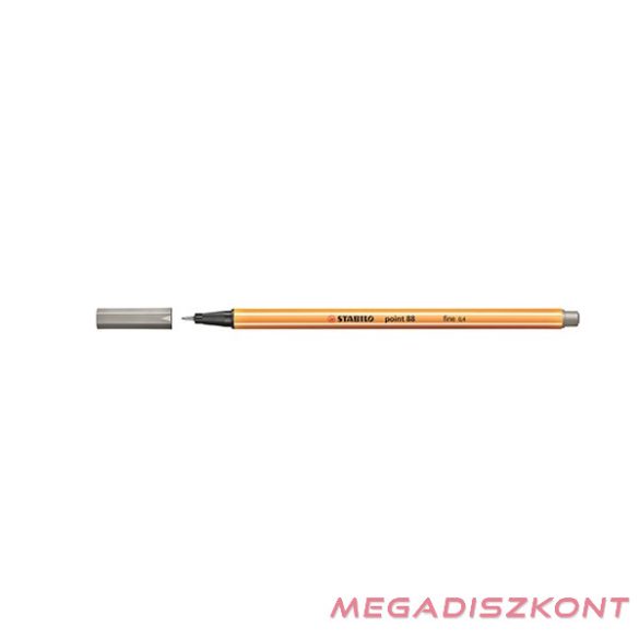 Tűfilc STABILO Point 88 világosszürke