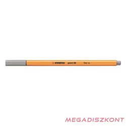 Tűfilc STABILO Point 88 közép szürke